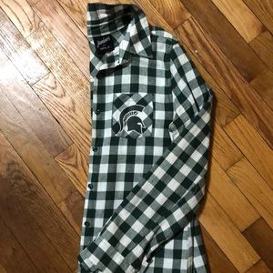 Button up flannel shirt